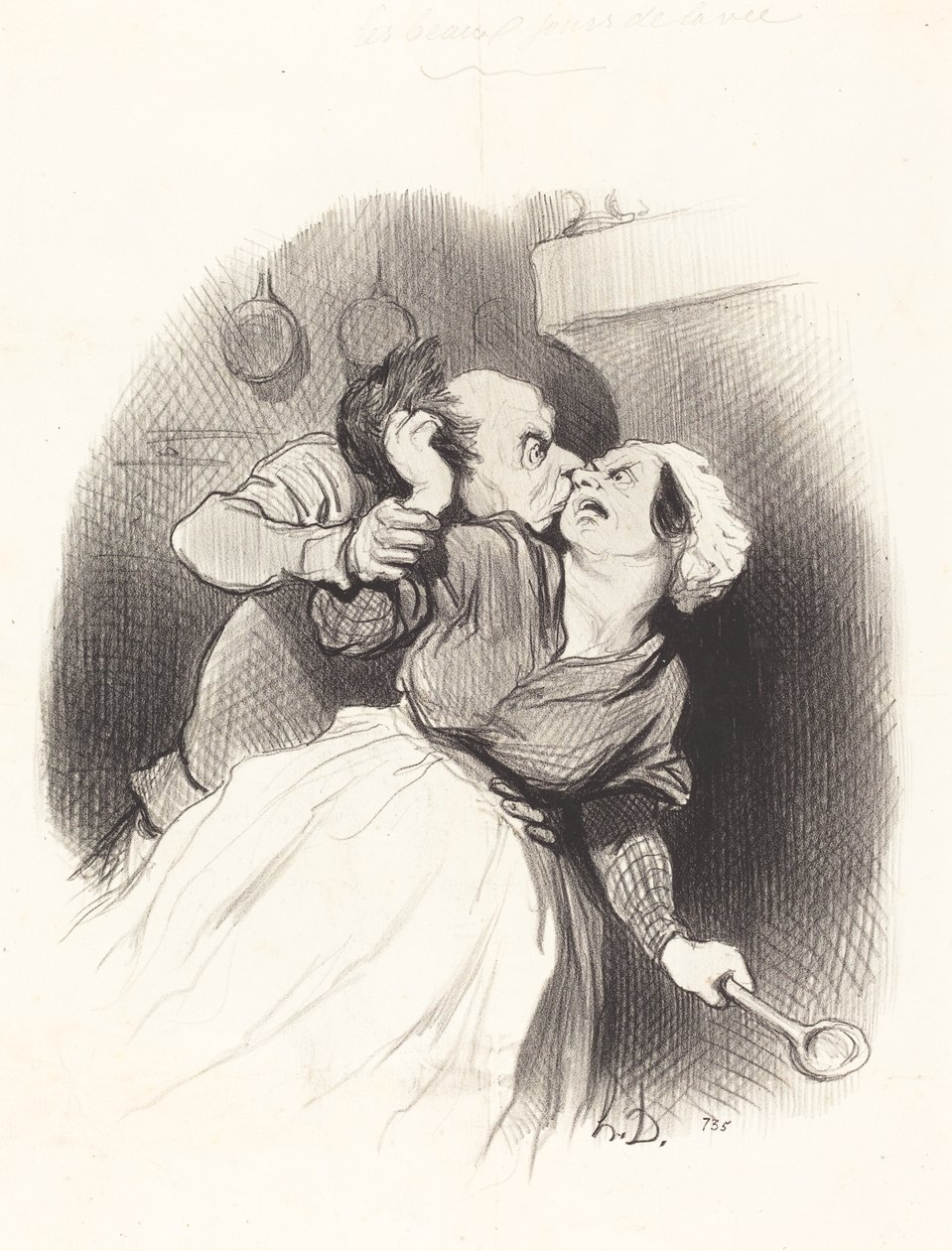 En retur til ungdommen av Honoré Daumier