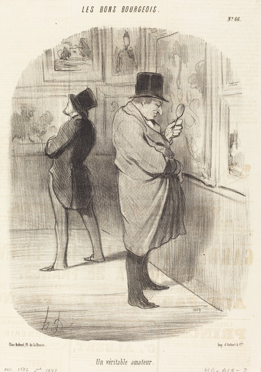 En ekte amatør av Honoré Daumier