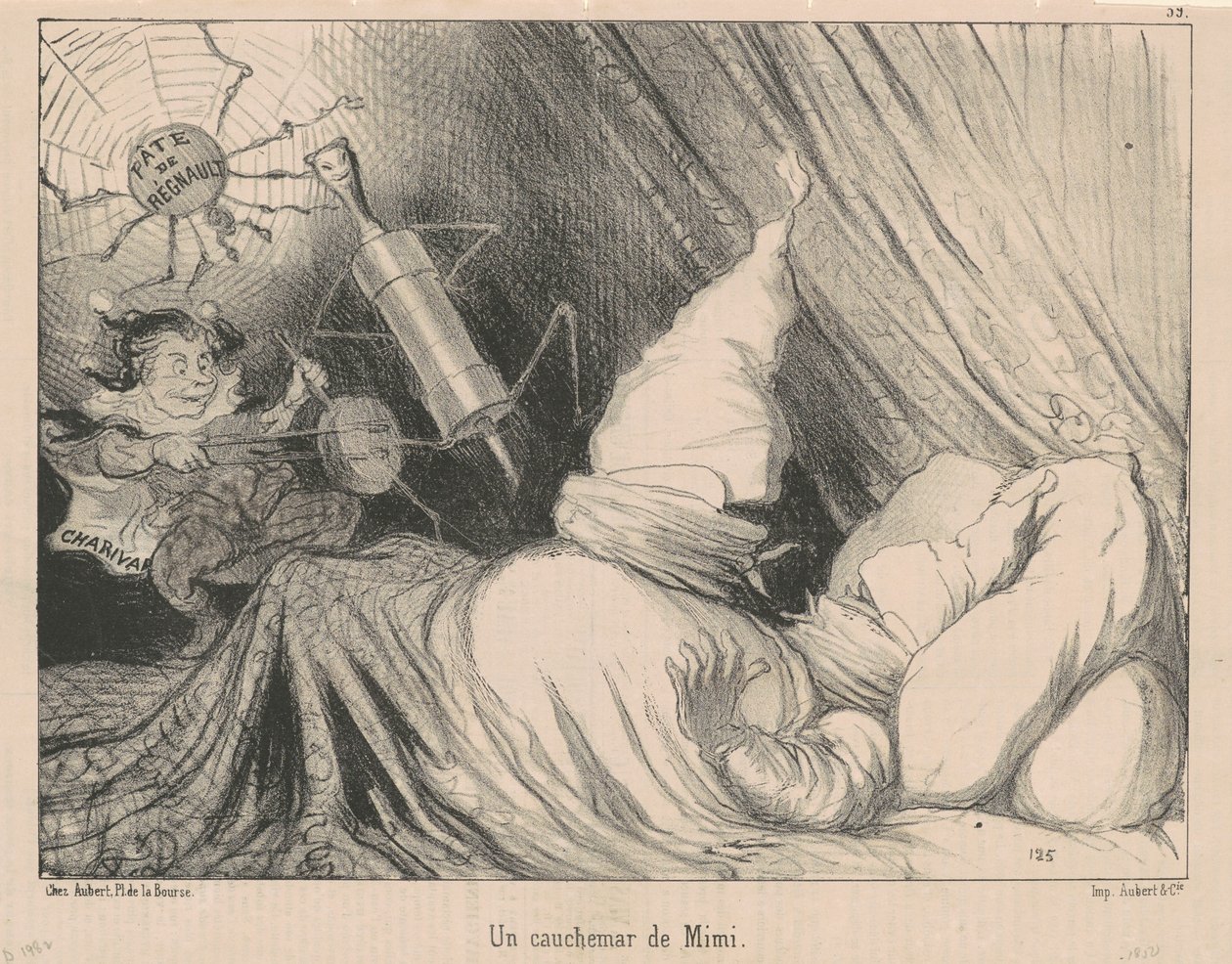 Mimis mareritt av Honoré Daumier