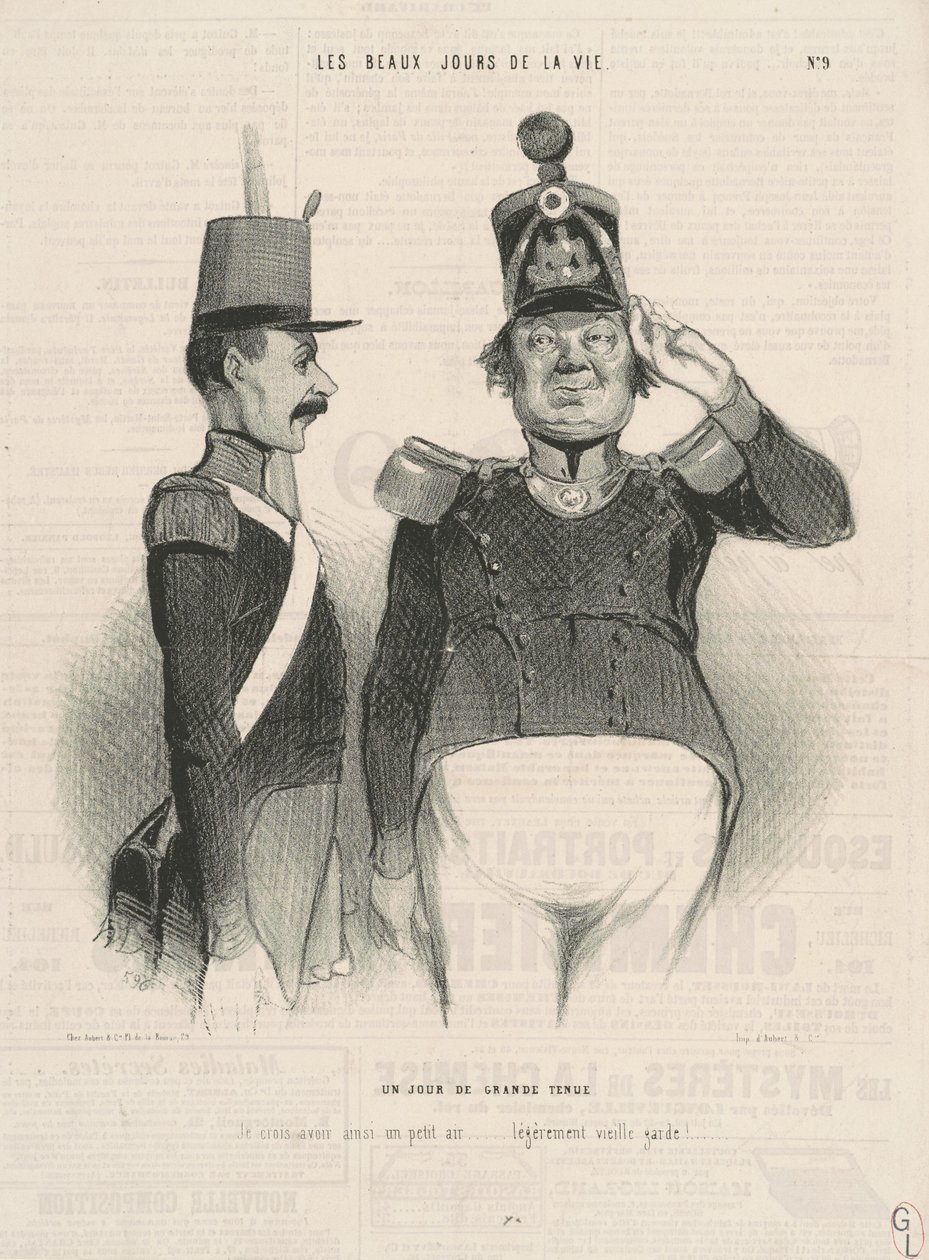 En fin dag av Honoré Daumier