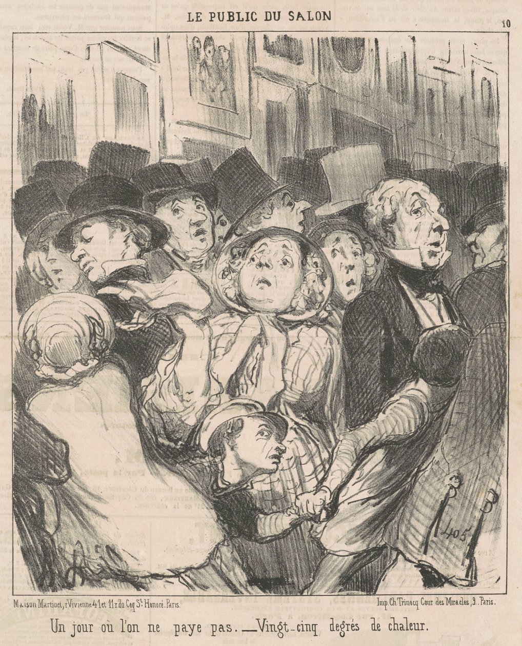 En dag vi ikke betaler av Honoré Daumier