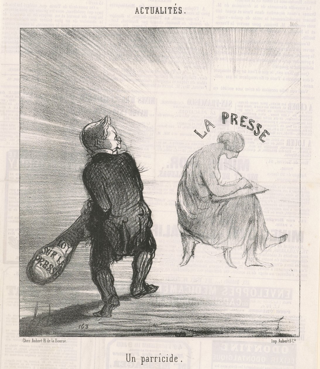 et parmord av Honoré Daumier