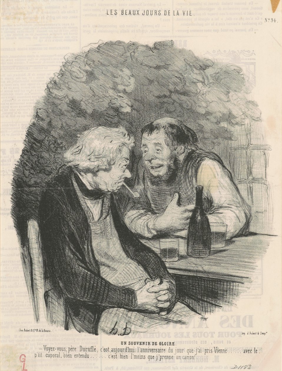 Et minne om herlighet av Honoré Daumier