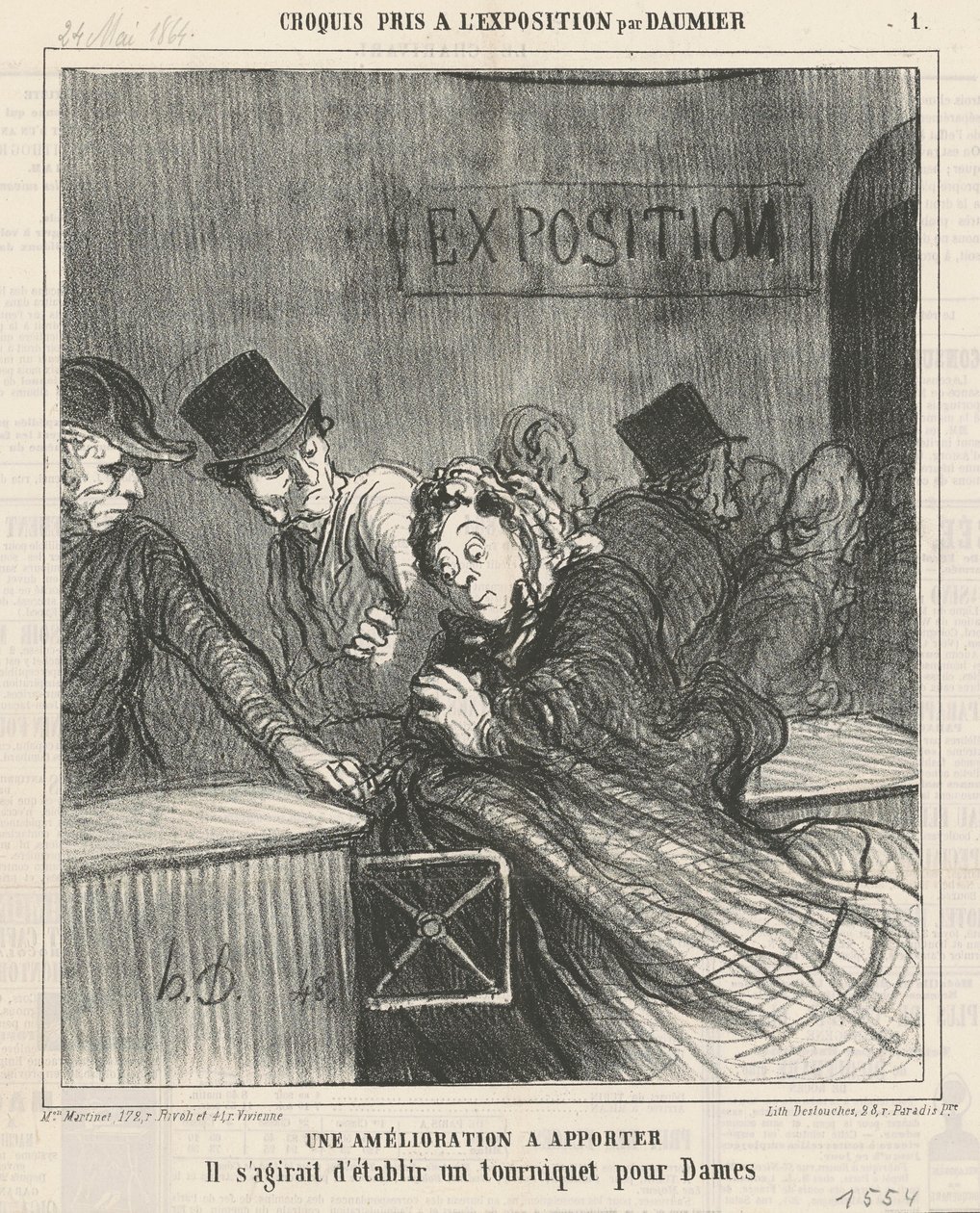 En forbedring som må gjøres av Honoré Daumier