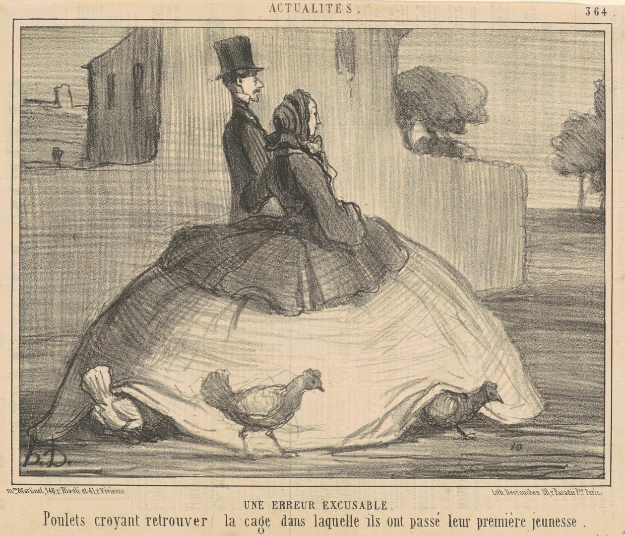 En unnskyldelig feil av Honoré Daumier