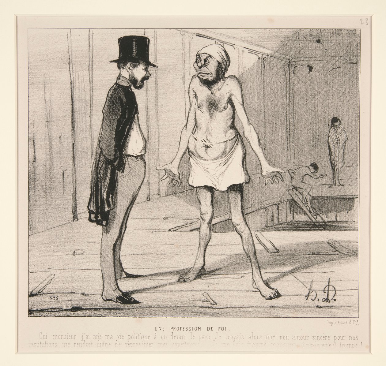 En trosbekjennelse av Honoré Daumier