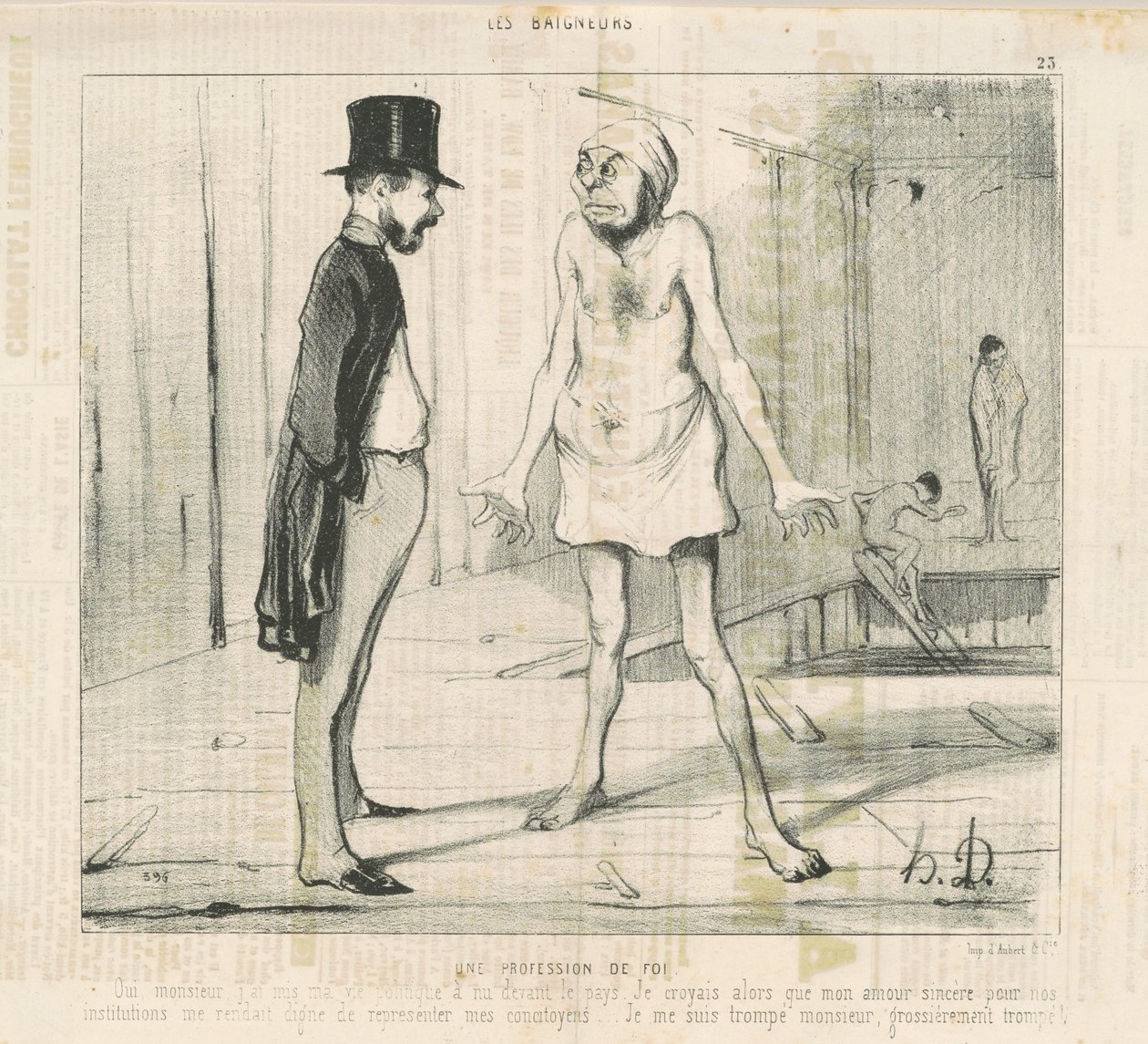 En trosbekjennelse av Honoré Daumier