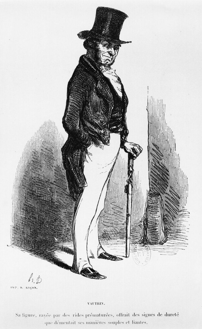 Vautrin, illustrasjon fra 