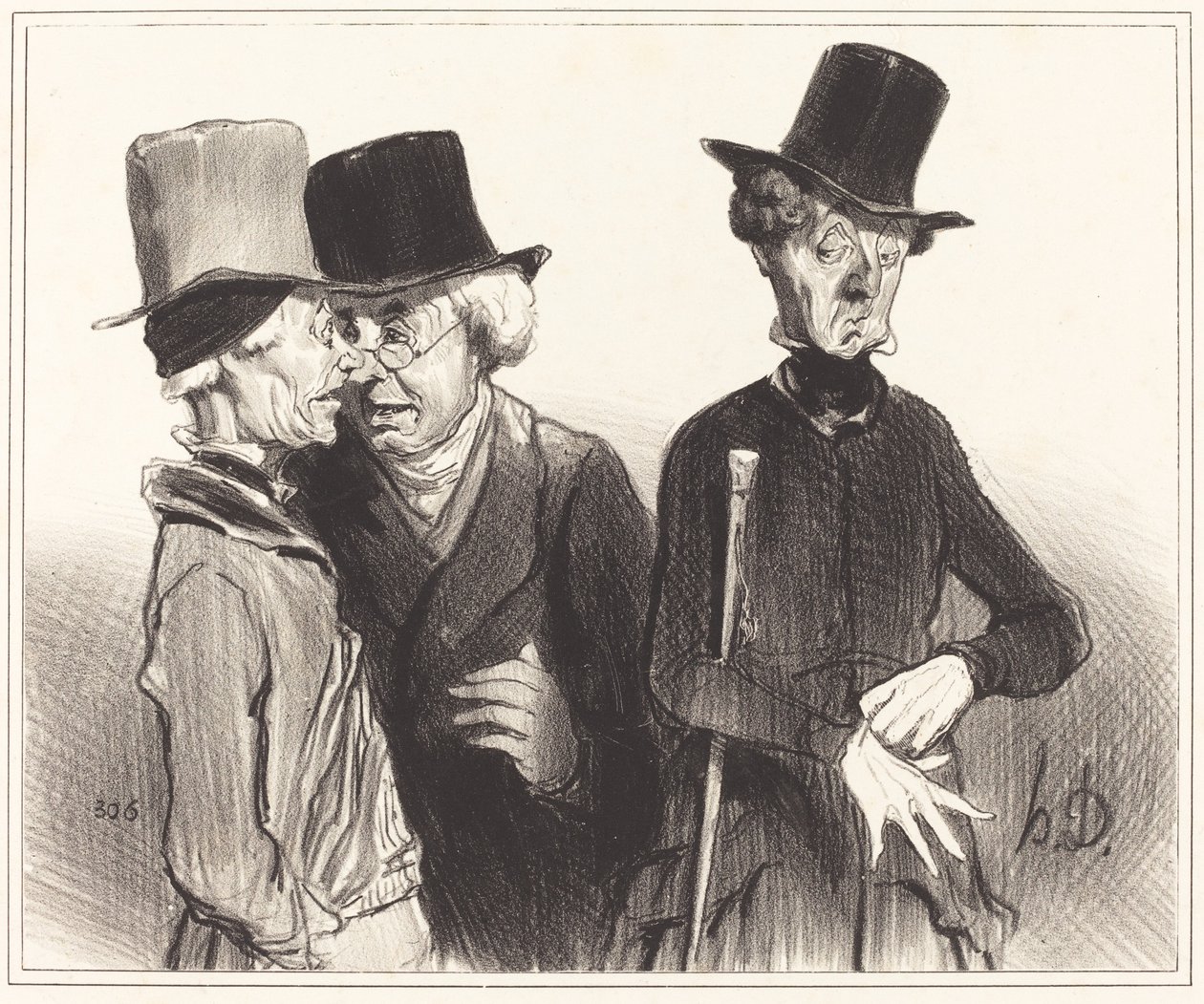 Så! du ble pensjonist, jeg lege, han... av Honoré Daumier
