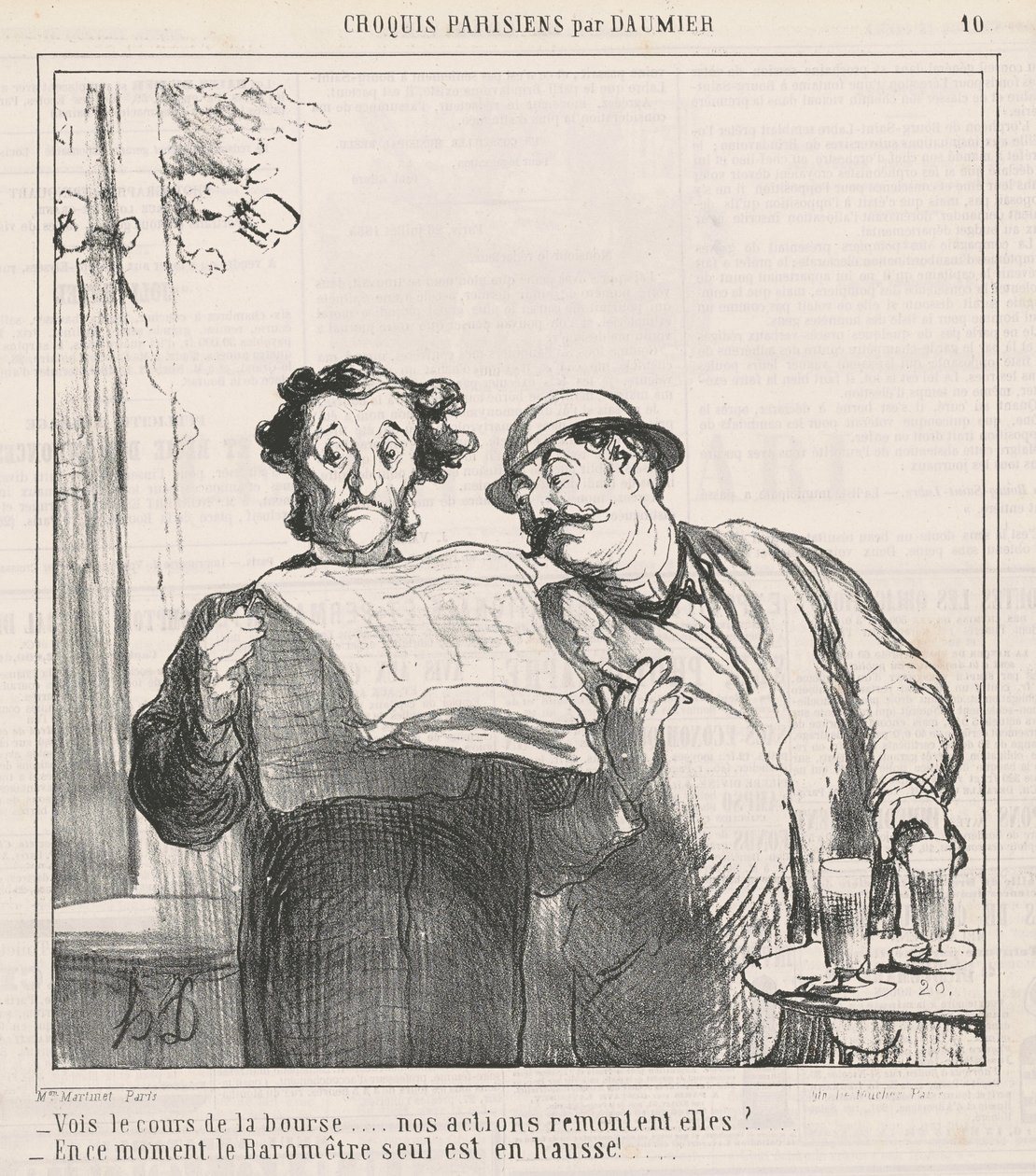 Se aksjekursen av Honoré Daumier