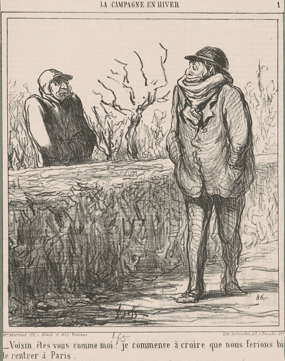 Nabo, er du som meg? ... av Honoré Daumier