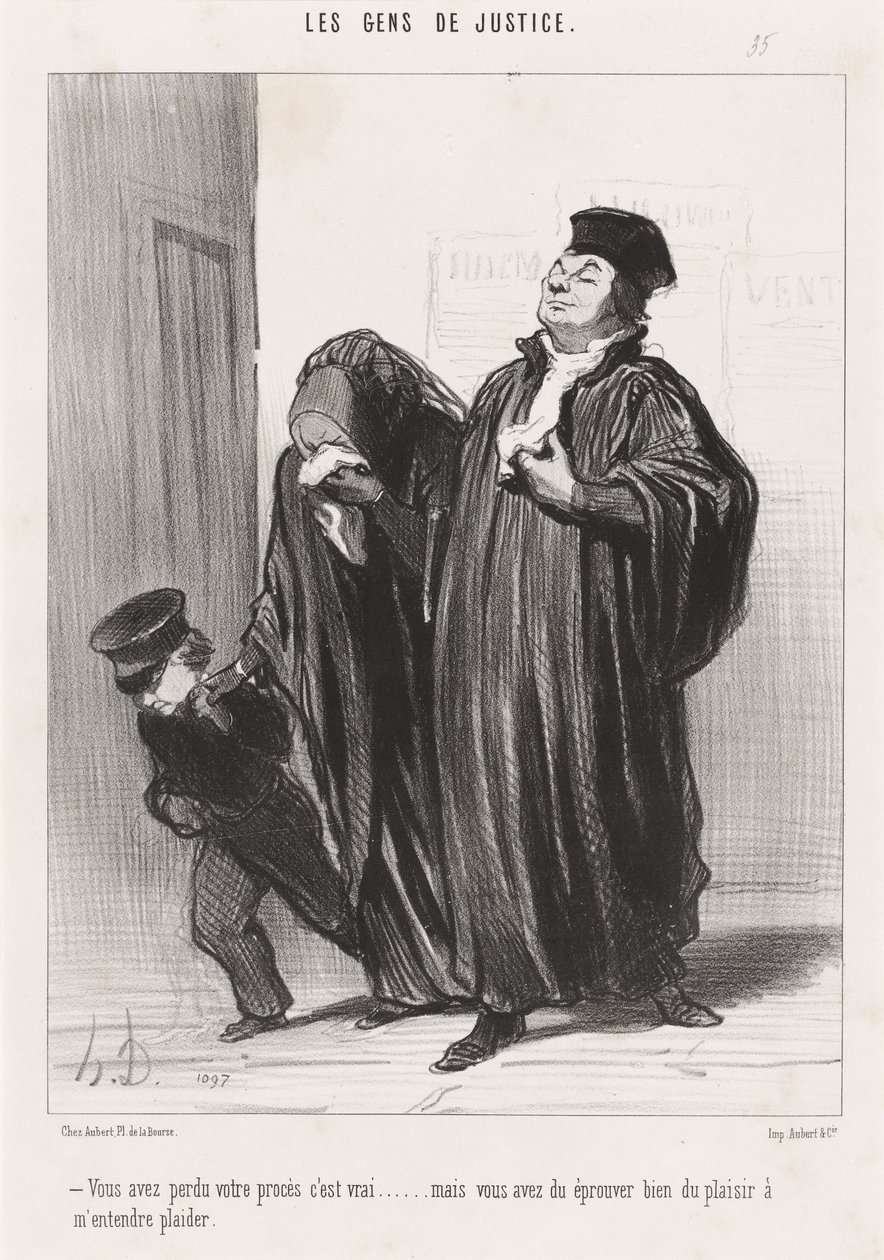 norwegian av Honoré Daumier