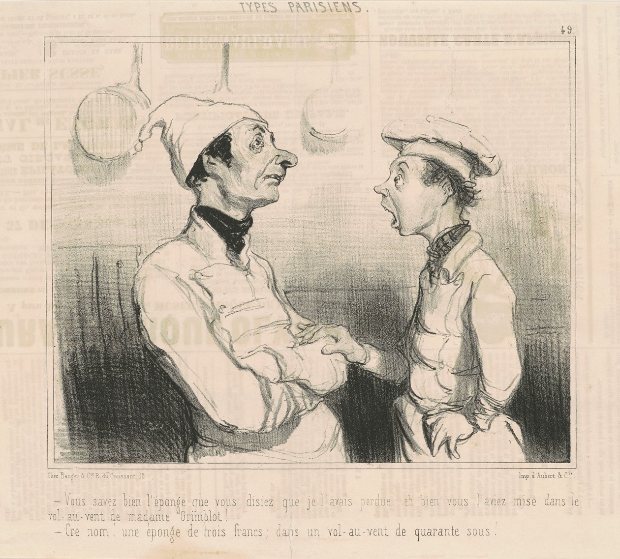 Du kjenner svampen du sa... av Honoré Daumier