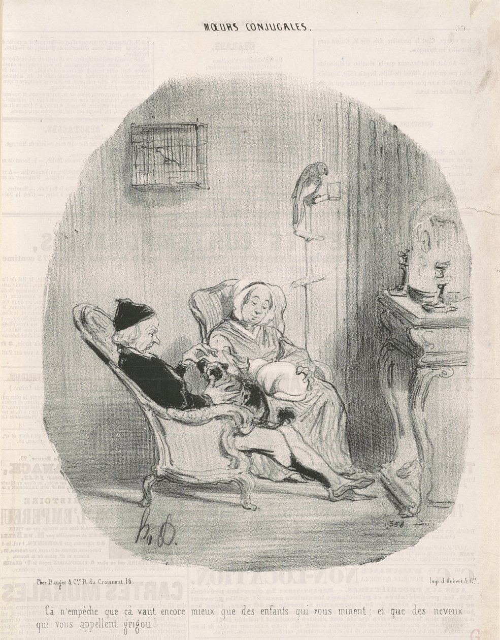 Likevel er det enda bedre.... av Honoré Daumier