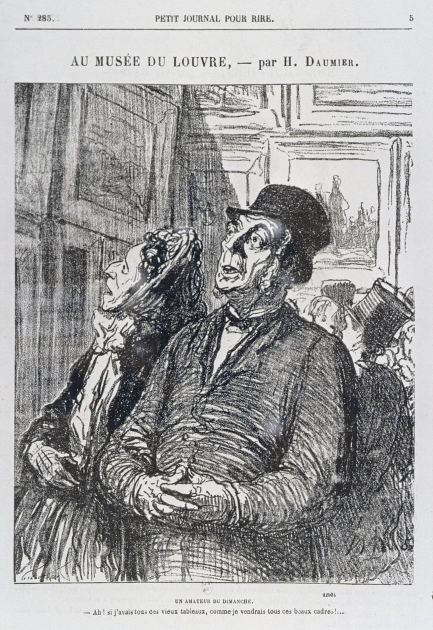 På Louvre, en søndagsamatør, fra 