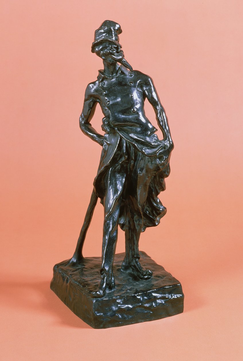 Ratapoil, ca. 1850 (bronse) av Honoré Daumier