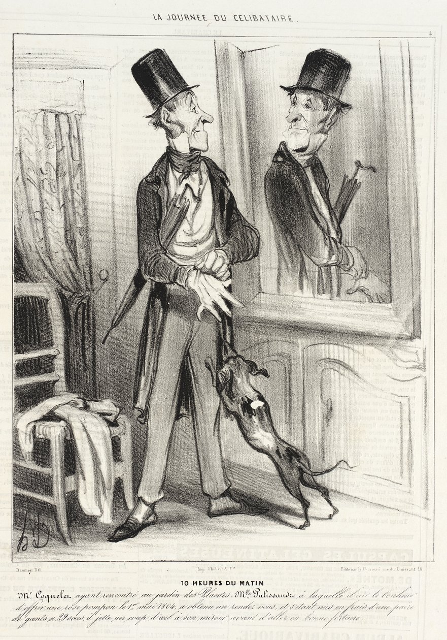 Klokken 10 om morgenen av Honoré Daumier