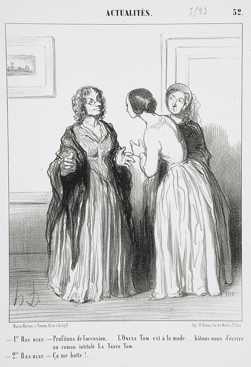 1. blåstrømpe - La oss benytte anledningen... av Honoré Daumier