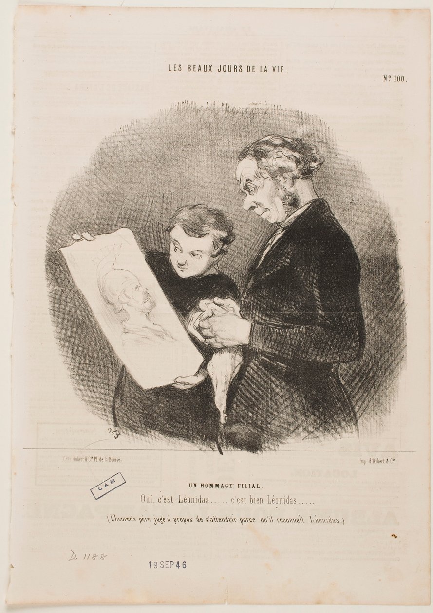 En sønnlig hyllest av Honoré Daumier