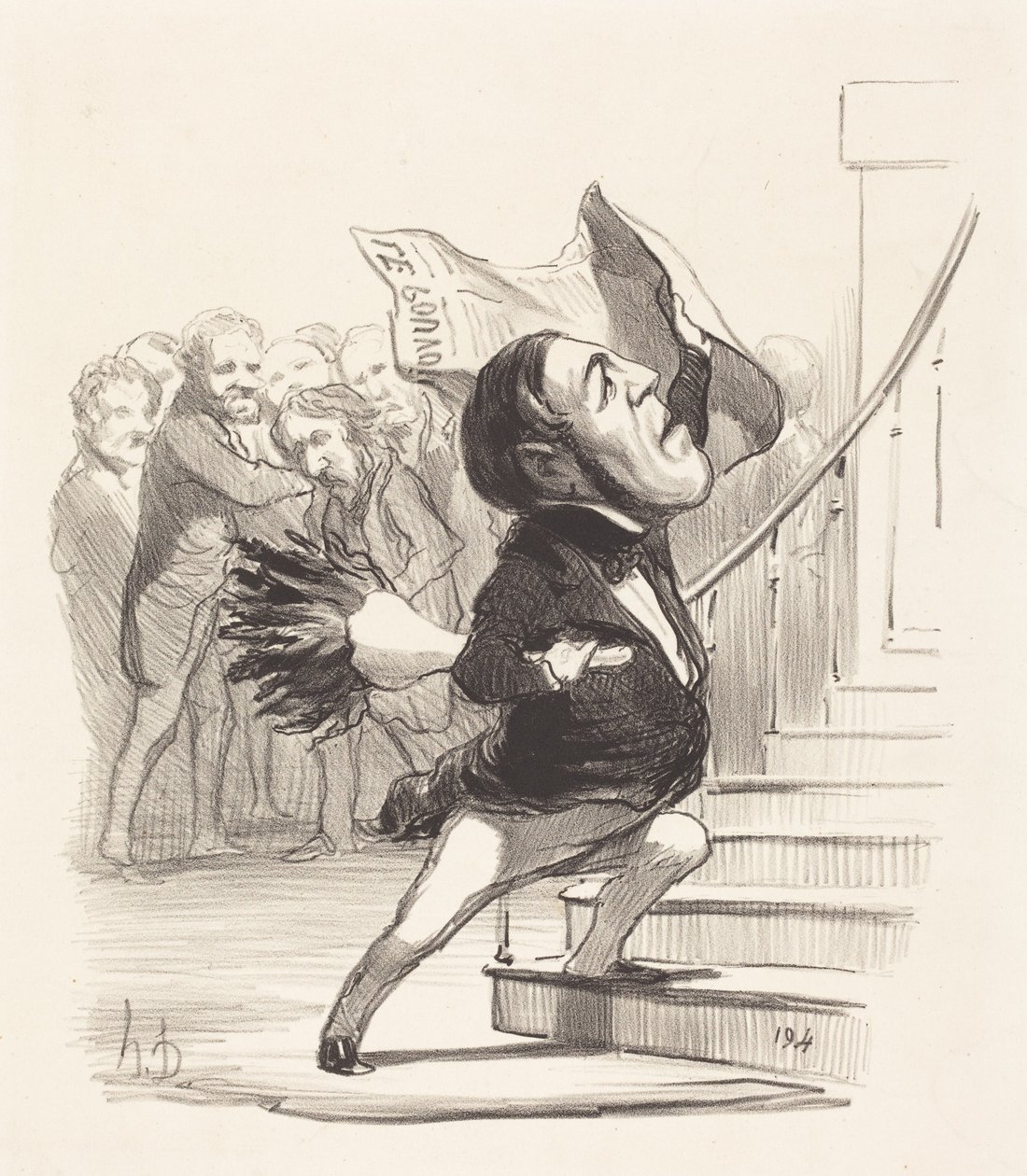 A. Granier de Cassagnac av Honoré Daumier