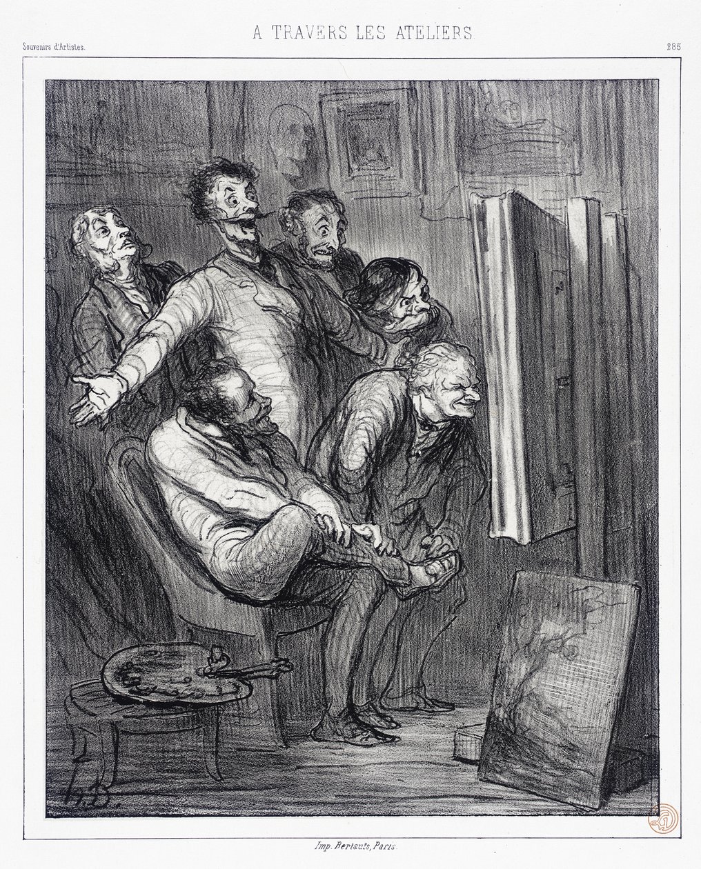 Gjennom verkstedene av Honoré Daumier