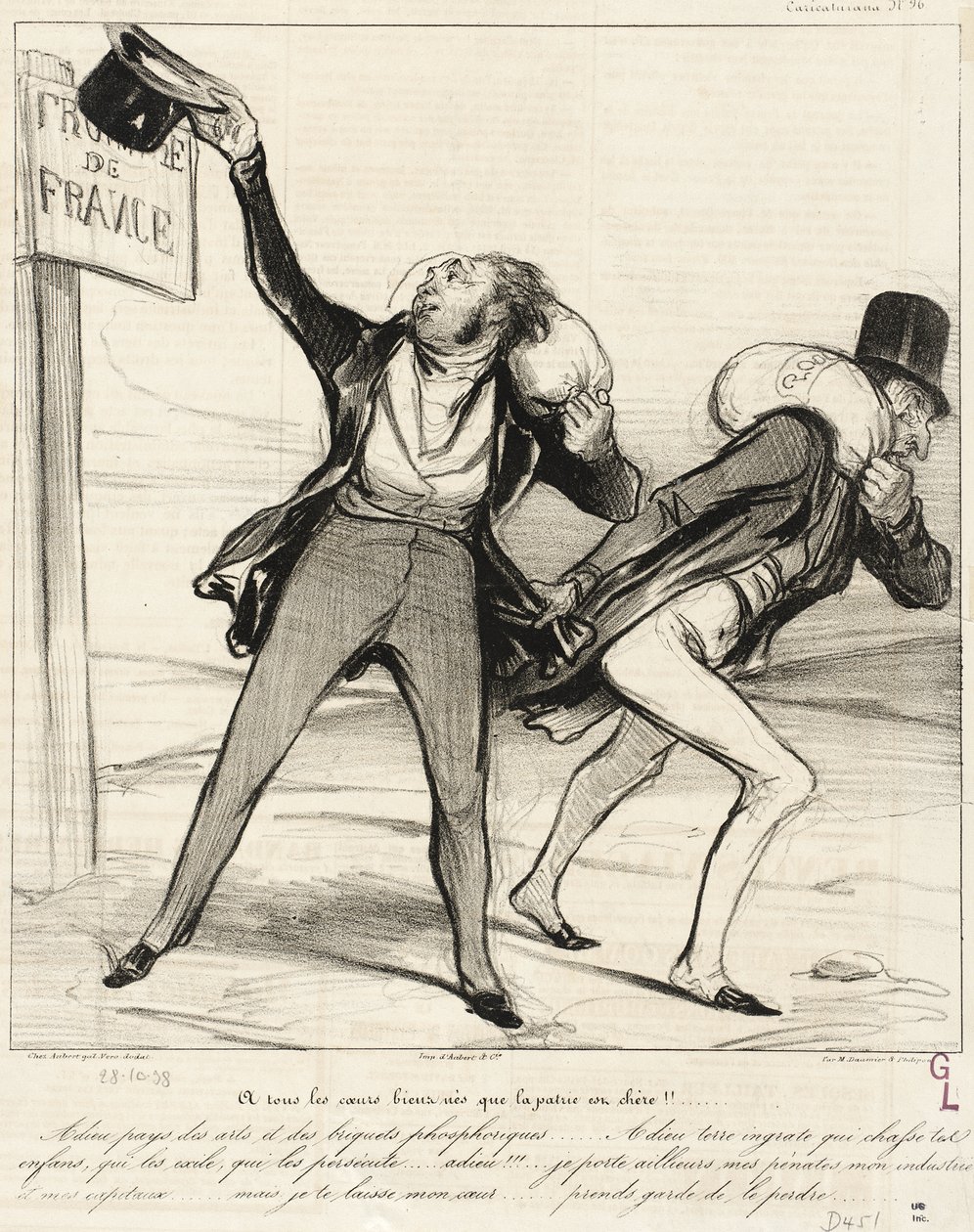 Fedrelandet er kjært for alle velbyrdige hjerter!!... av Honoré Daumier