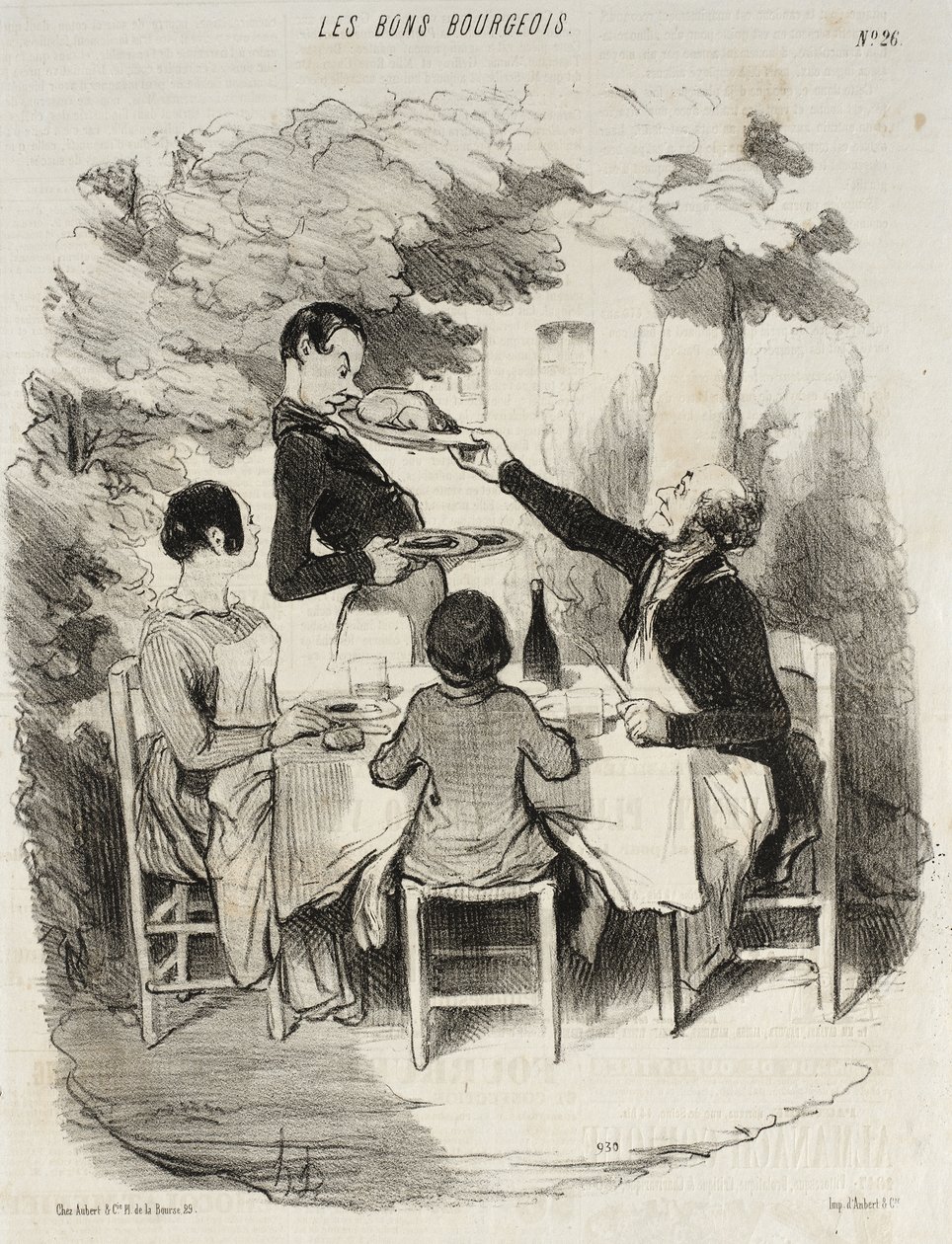 Ah! Han er fersk... av Honoré Daumier