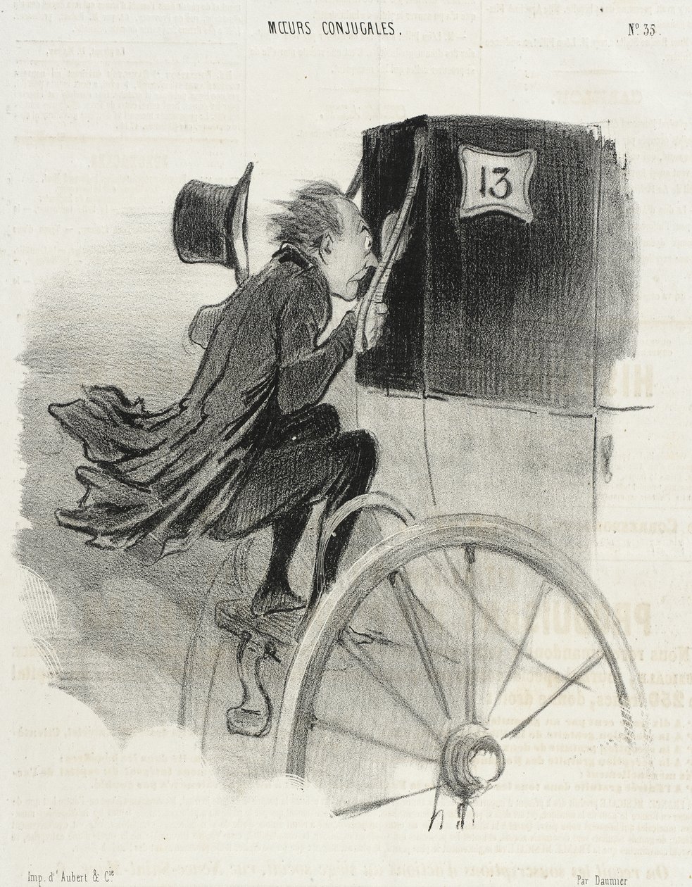 Ah! Svært bra, det er jeg sikker på!... av Honoré Daumier