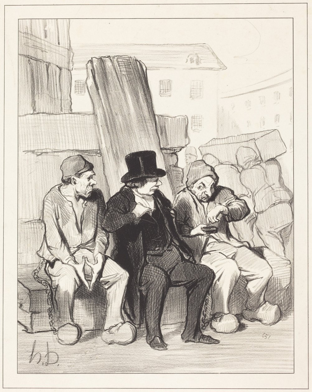 Så, min venn, er altså tjuefire år gammel... av Honoré Daumier