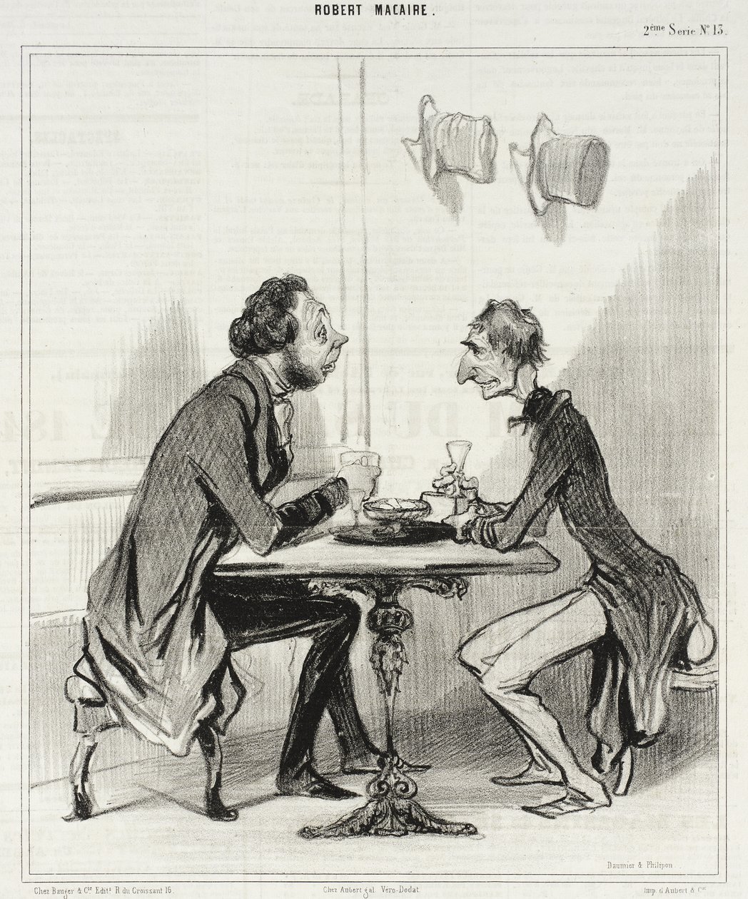 Uimotståelig argumentasjon... av Honoré Daumier