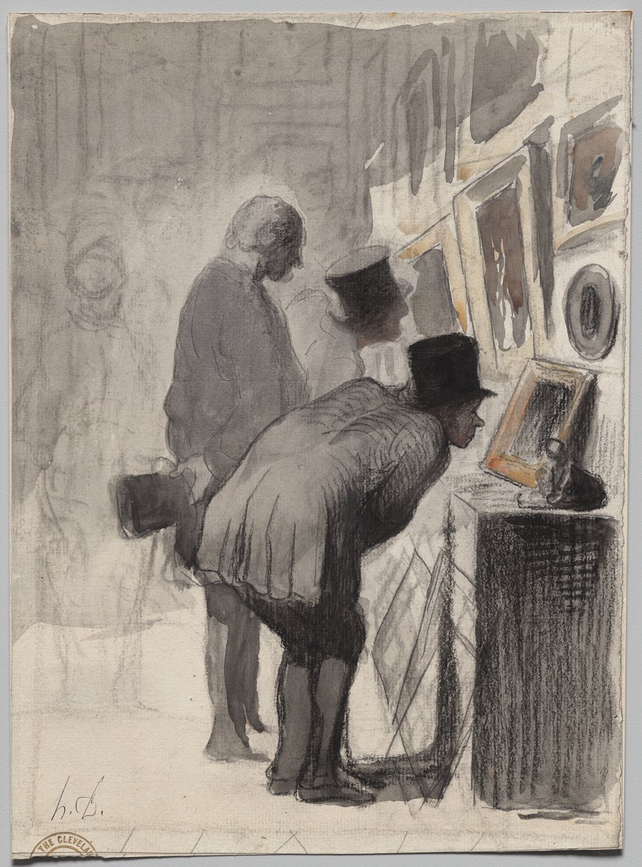 Kunstelskere av Honoré Daumier
