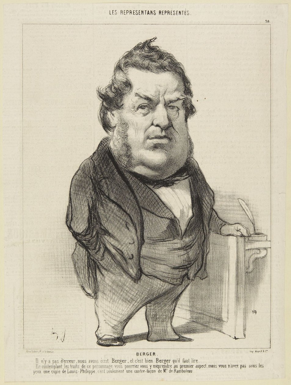 «Gjetergutt» av Honoré Daumier