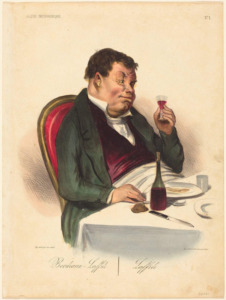 Bordeaux-Laffite av Honoré Daumier