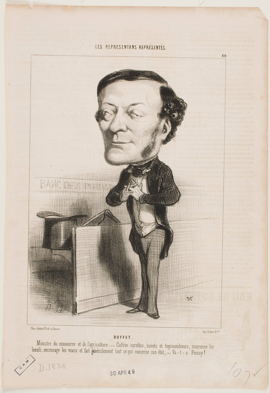 Buffet av Honoré Daumier