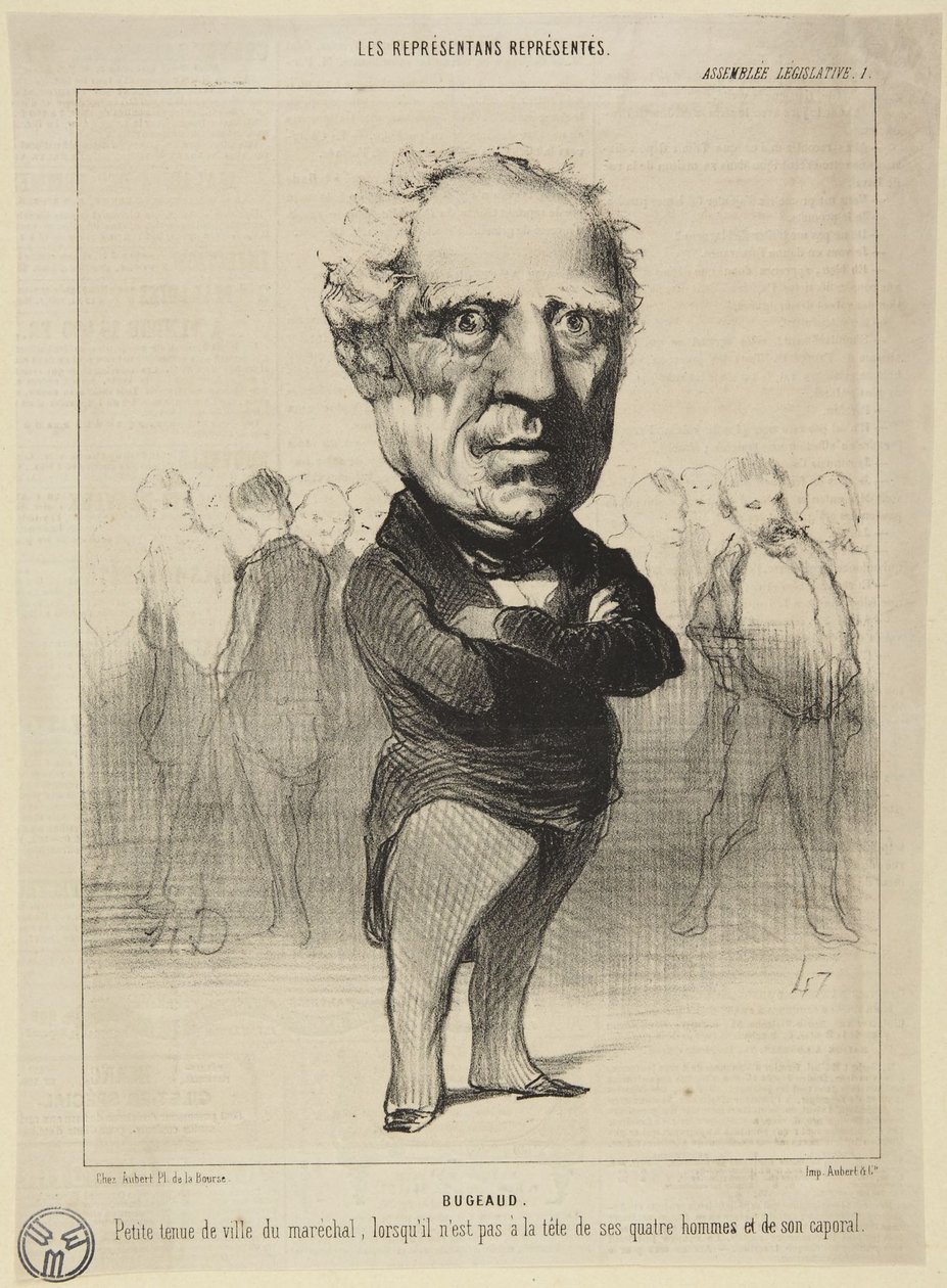«Bugeaud» av Honoré Daumier