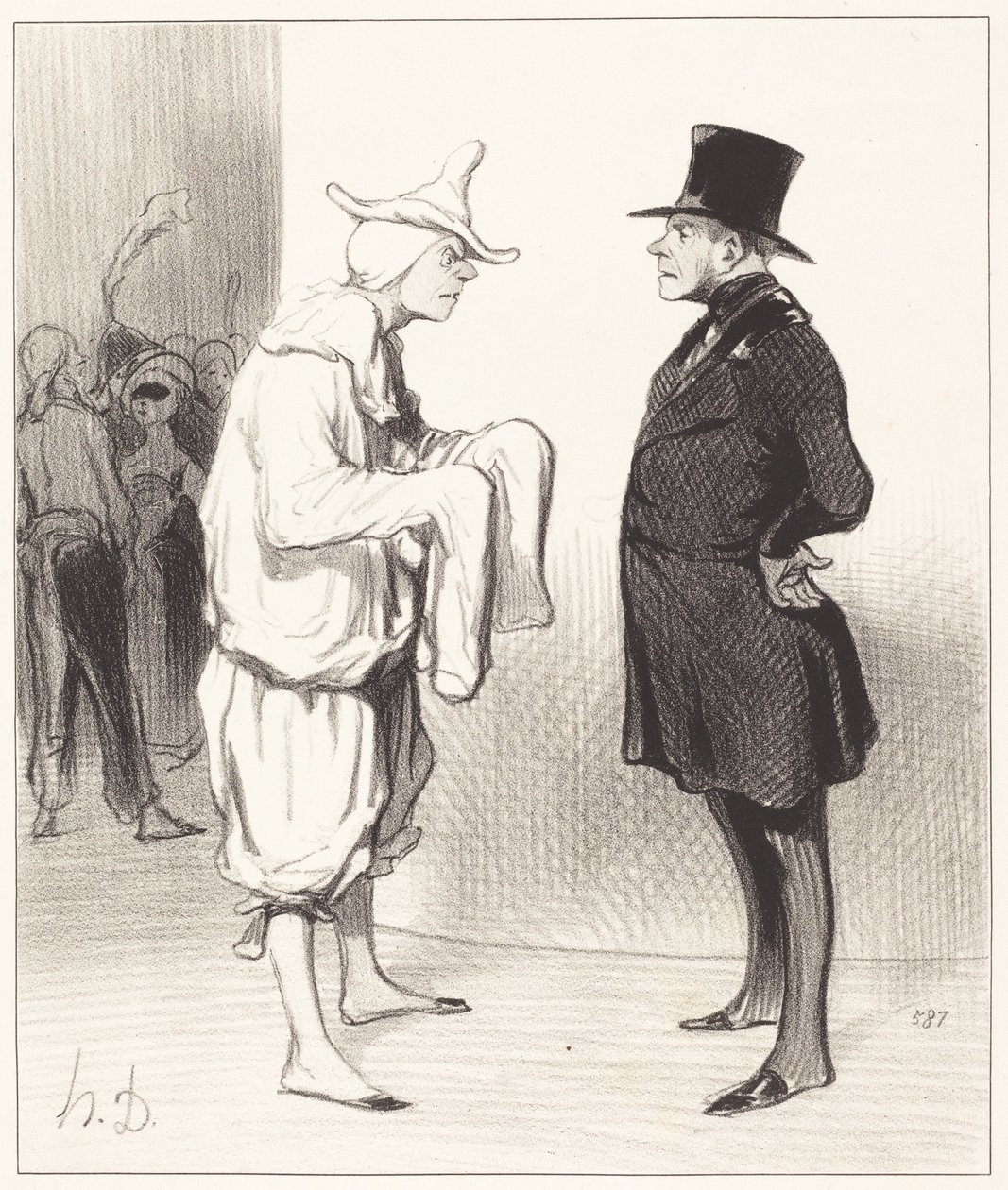 Utspillers gulrot av Honoré Daumier
