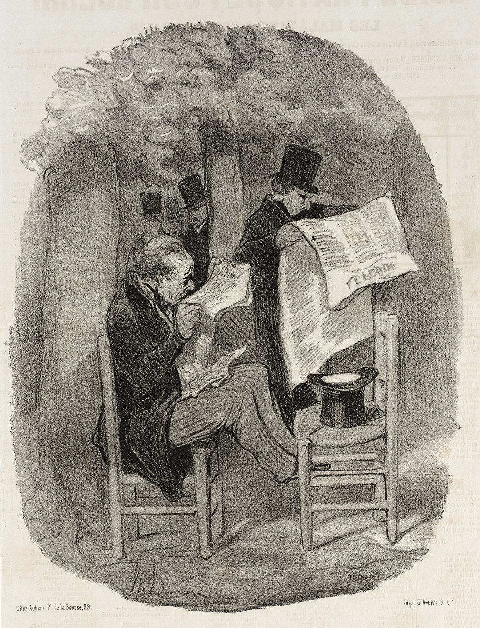 Det borgerskapet er blitt enige om å kalle en liten adspredelse av Honoré Daumier