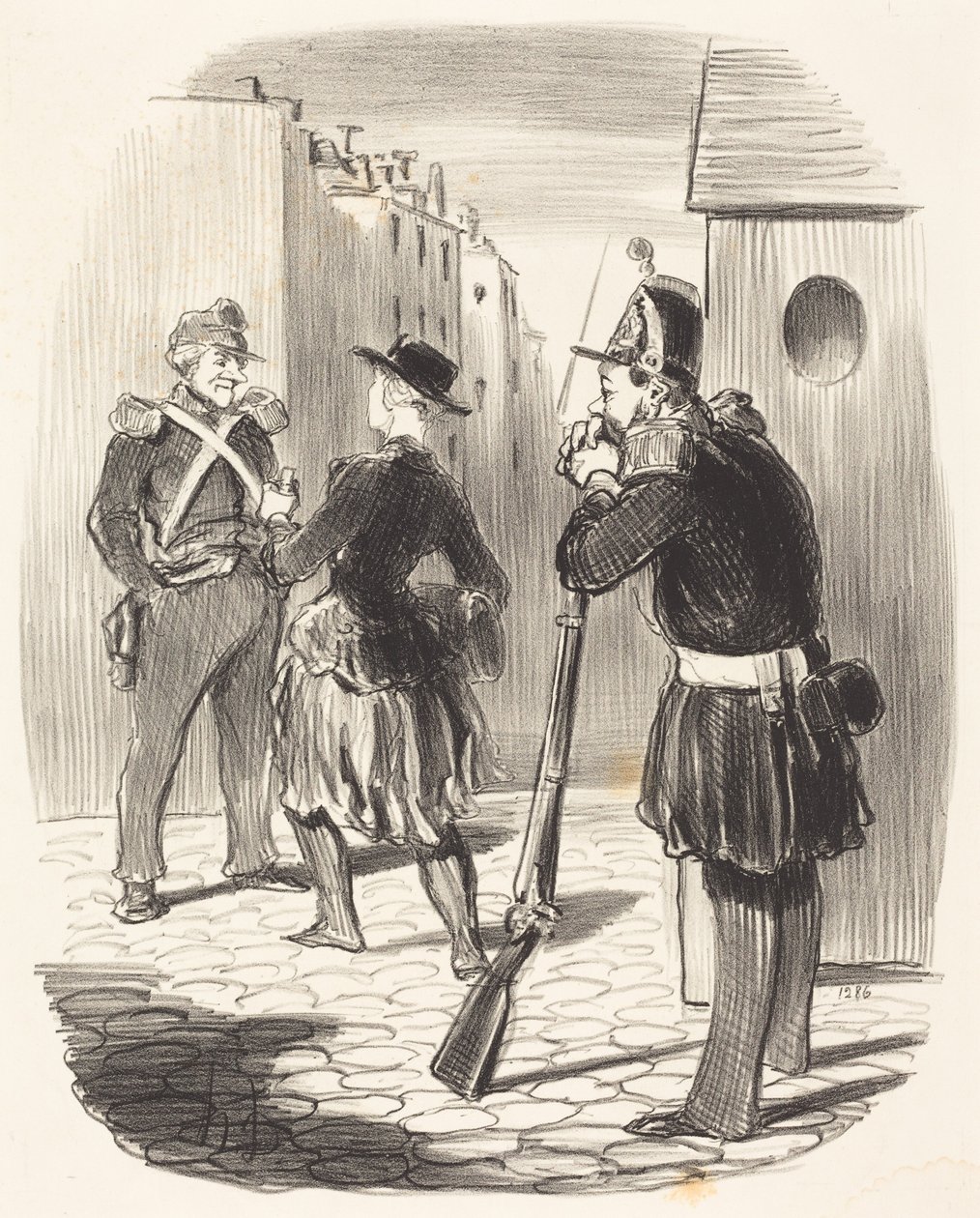 Den fordømte Pigochard ... av Honoré Daumier