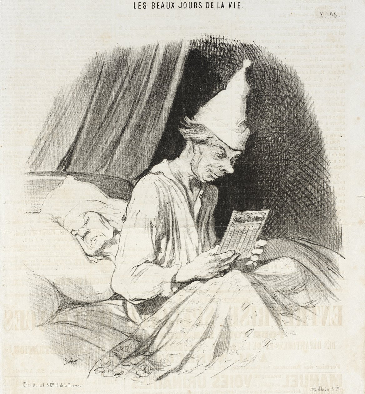 Det er virkelig i dag, 28. juli, Sankta Anna... av Honoré Daumier