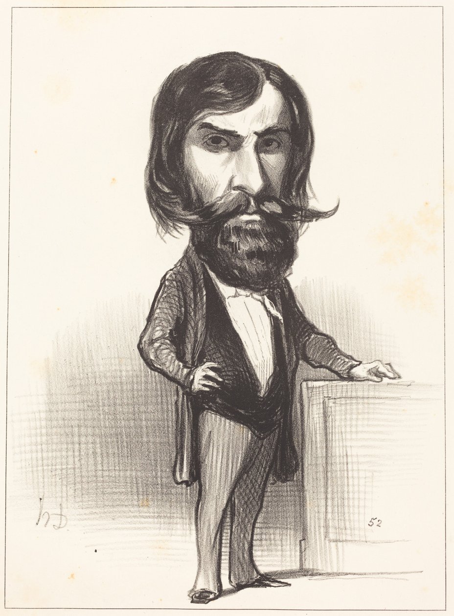 Ch. Ferdinand Gambon av Honoré Daumier