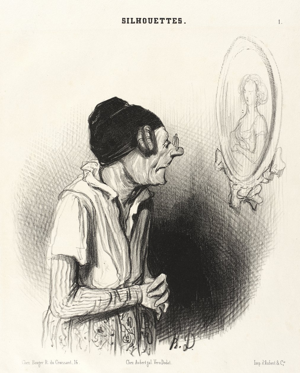 Hvor jeg angrer... av Honoré Daumier
