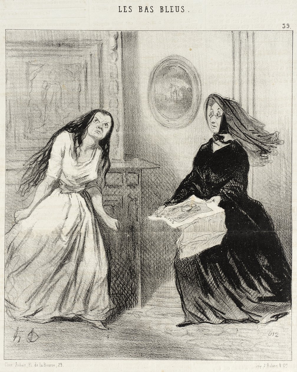 Hva! Enda en karikatur om oss... av Honoré Daumier