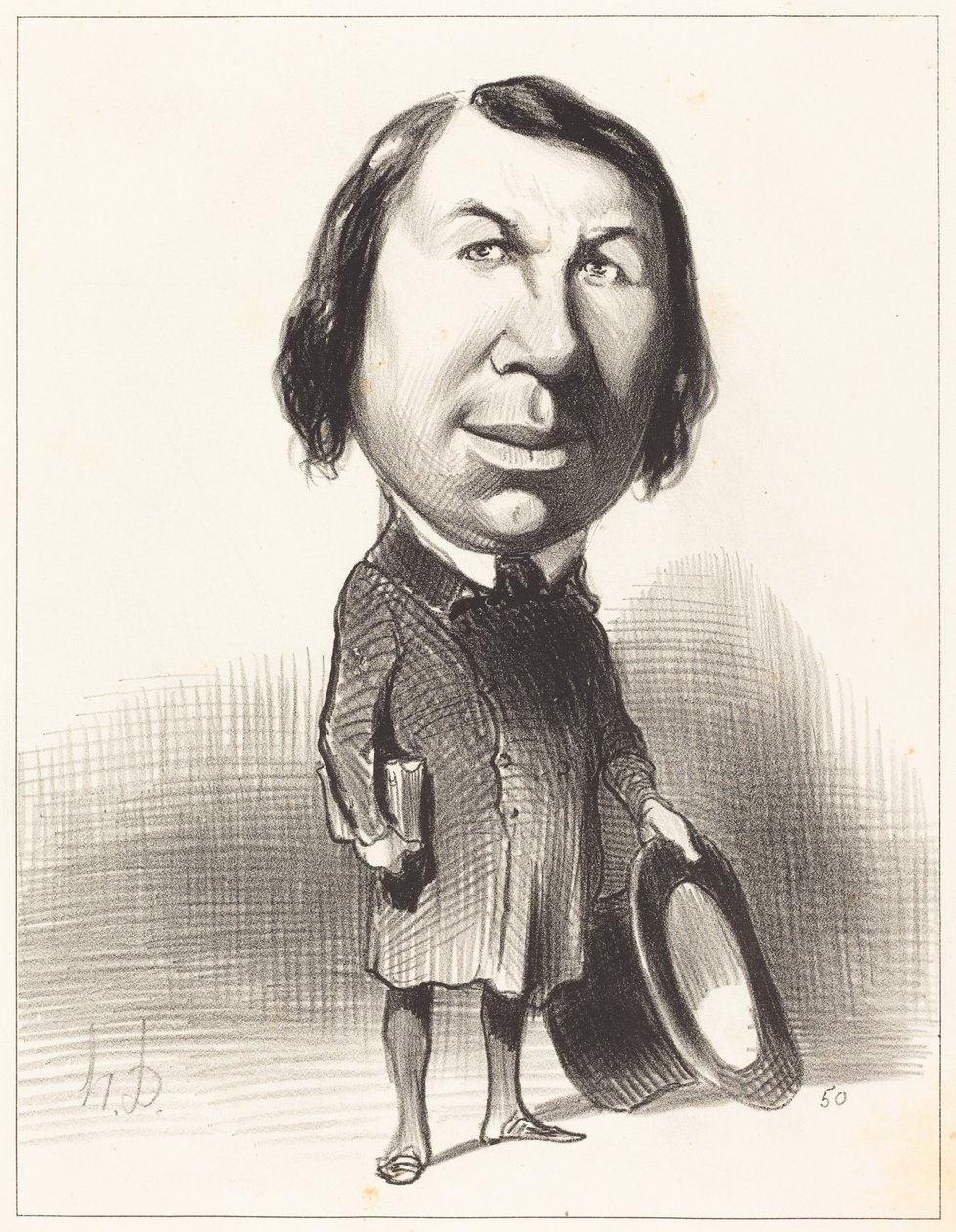 Grev de Montalembert av Honoré Daumier