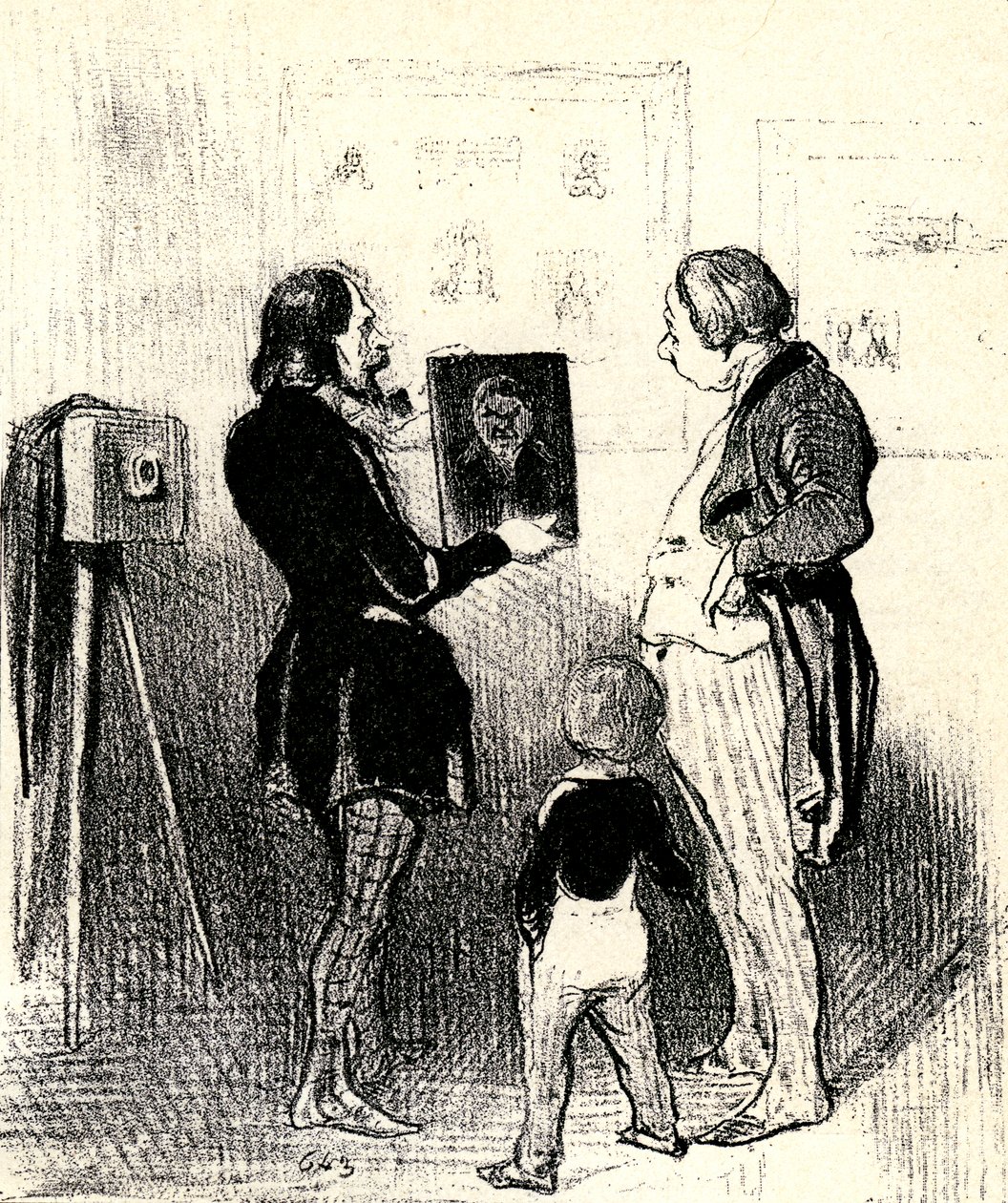 Daguerreotypi av Honore Daumier