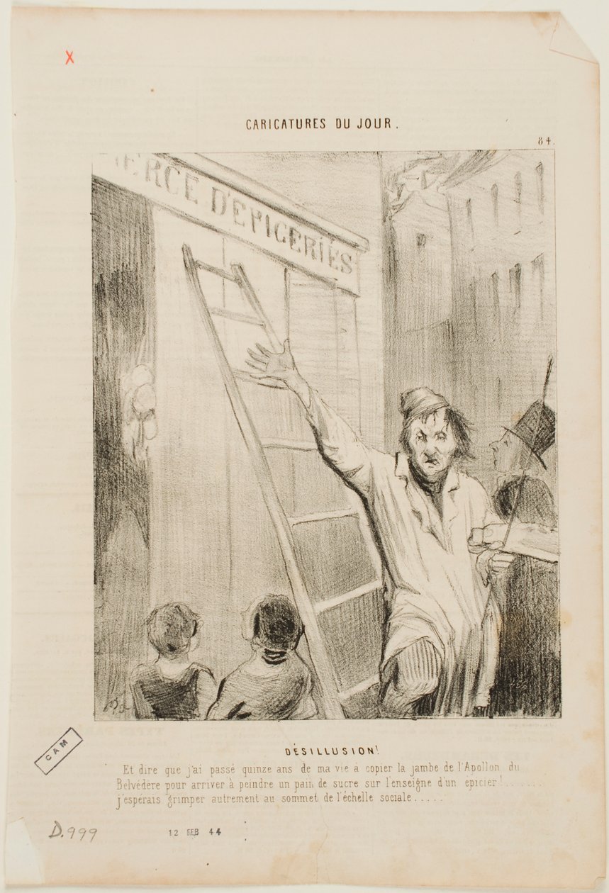 Desillusjon! av Honoré Daumier
