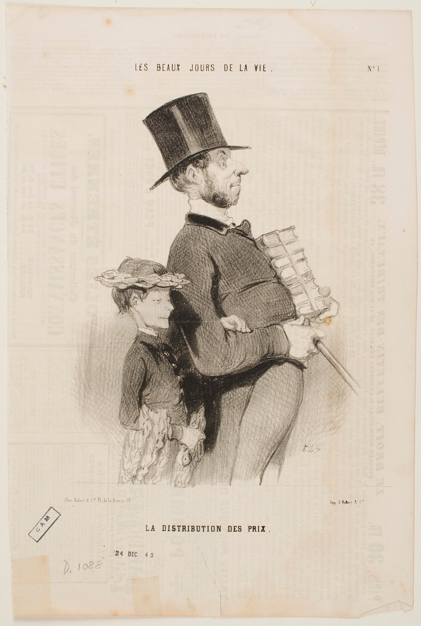 Utdeling av prisene av Honoré Daumier