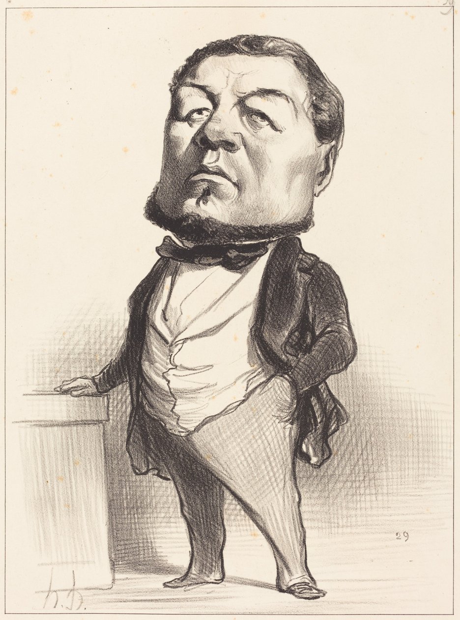 F.J. Ducoux av Honoré Daumier