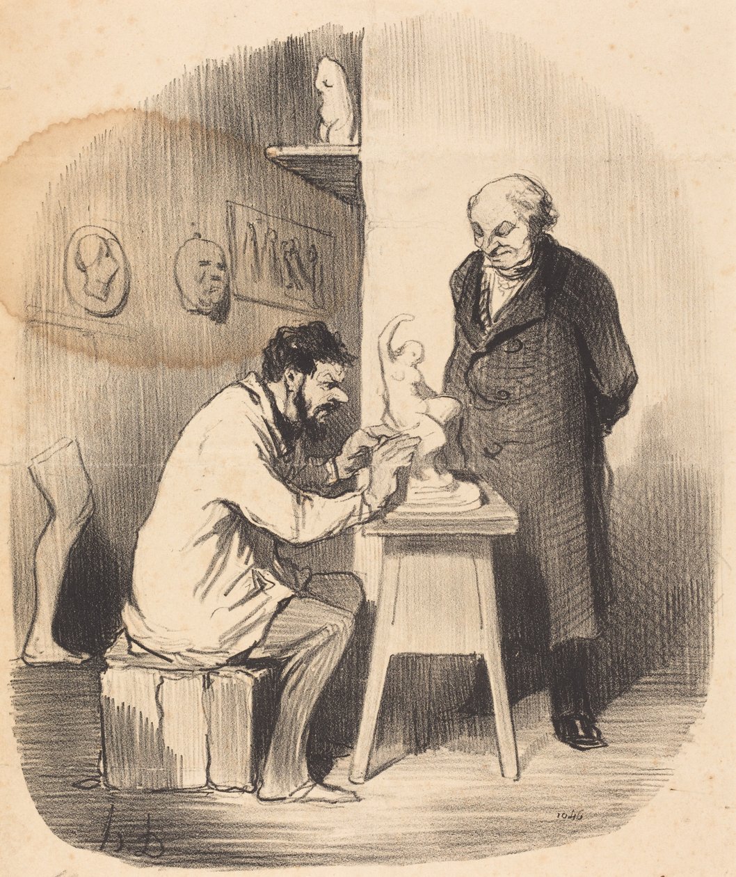 En dag må jeg få Dem til å lage... av Honoré Daumier