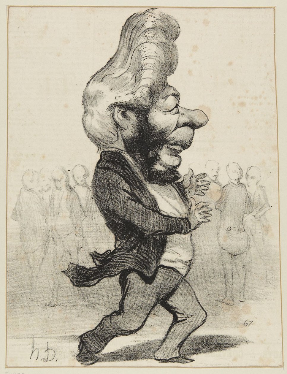 «Ferdinand Favre» av Honoré Daumier
