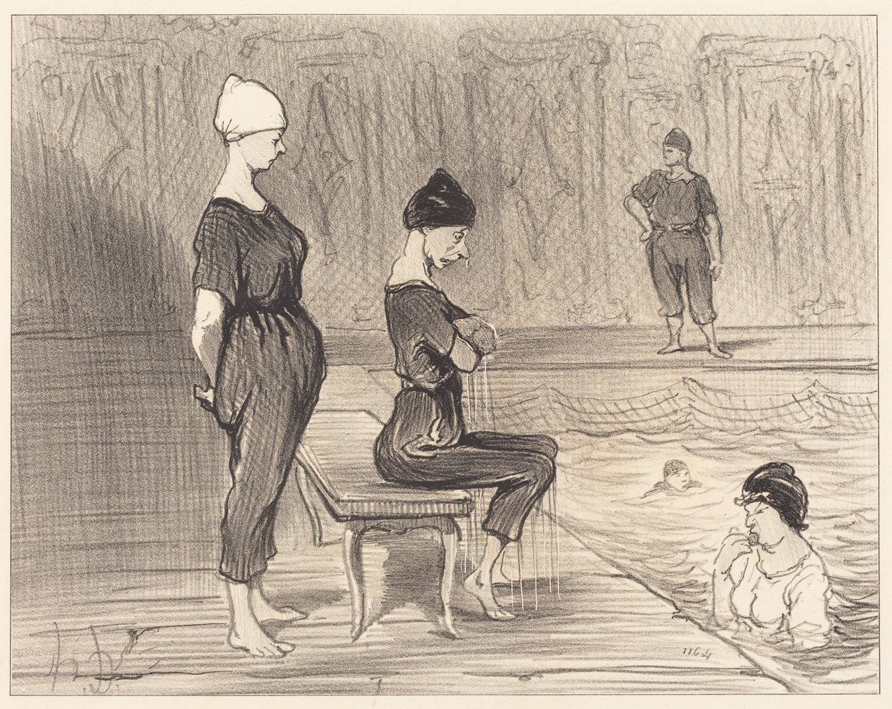 Alle som en del av den vakreste halvdelen... av Honoré Daumier